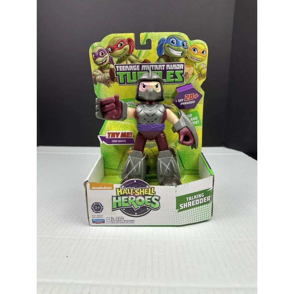 Teenage Mutant Ninja Turtles Half Shell Heroes Talking Shredder 20 Phrases NOS